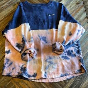 PINK Tye Dyed Size L with “LOVE PINK” on Back